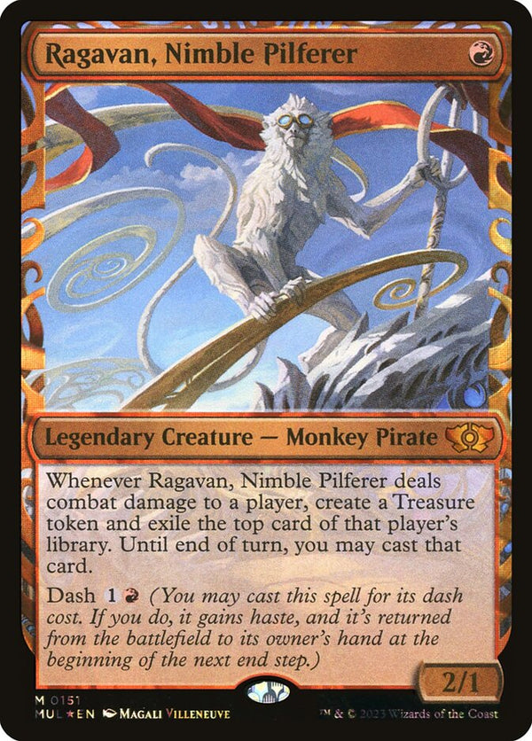 Ragavan, Nimble Pilferer (Halo Foil) - Magic: The Gathering