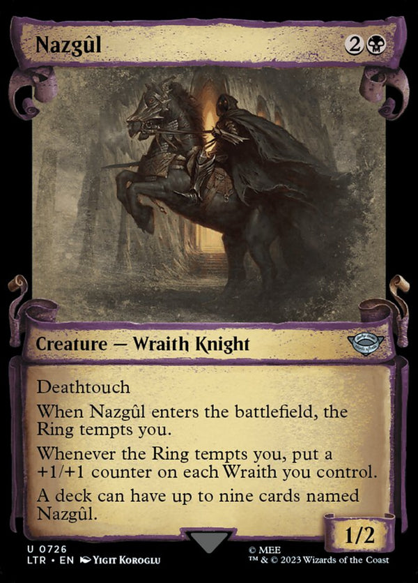 Nazgul (0726) (Showcase Scrolls) - Magic: The Gathering