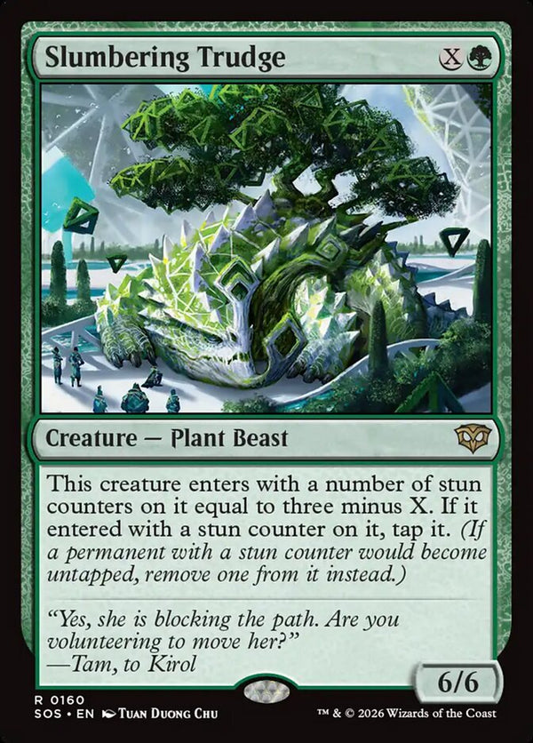 Slumbering Trudge (SOS 160) - Magic: The Gathering
