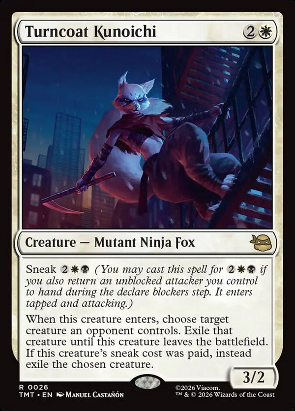Turncoat Kunoichi - Magic: The Gathering