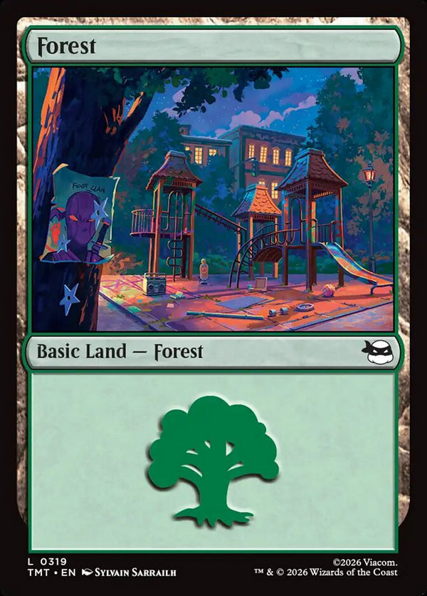 Forest (0319) - Magic: The Gathering