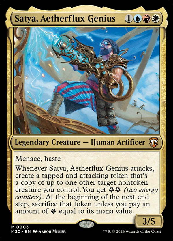 Satya, Aetherflux Genius - Magic: The Gathering