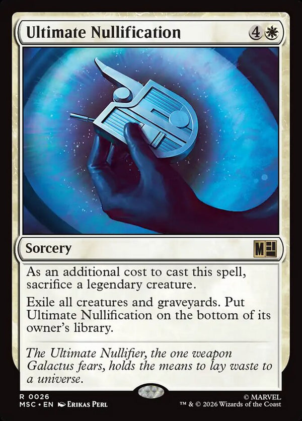 Ultimate Nullification (Surge Foil) - Magic: The Gathering