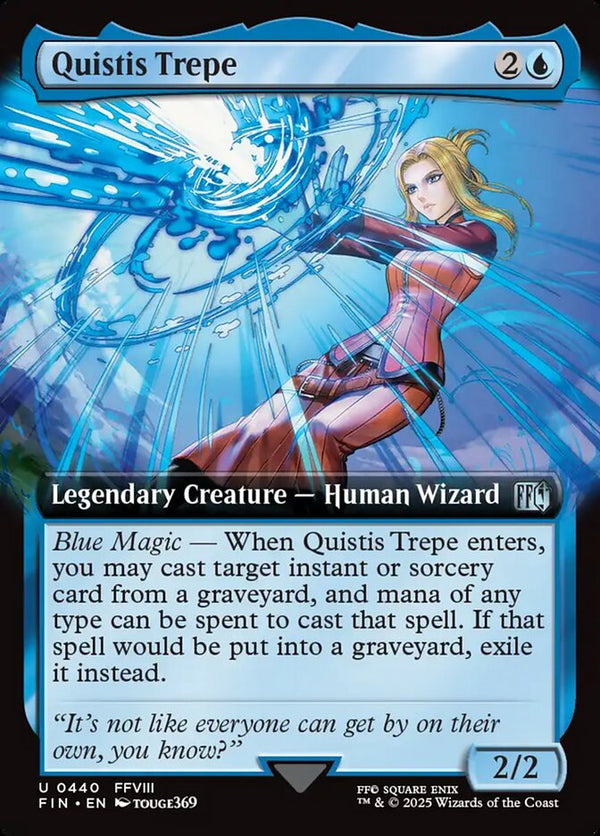 Quistis Trepe (Extended Art) - Magic: The Gathering