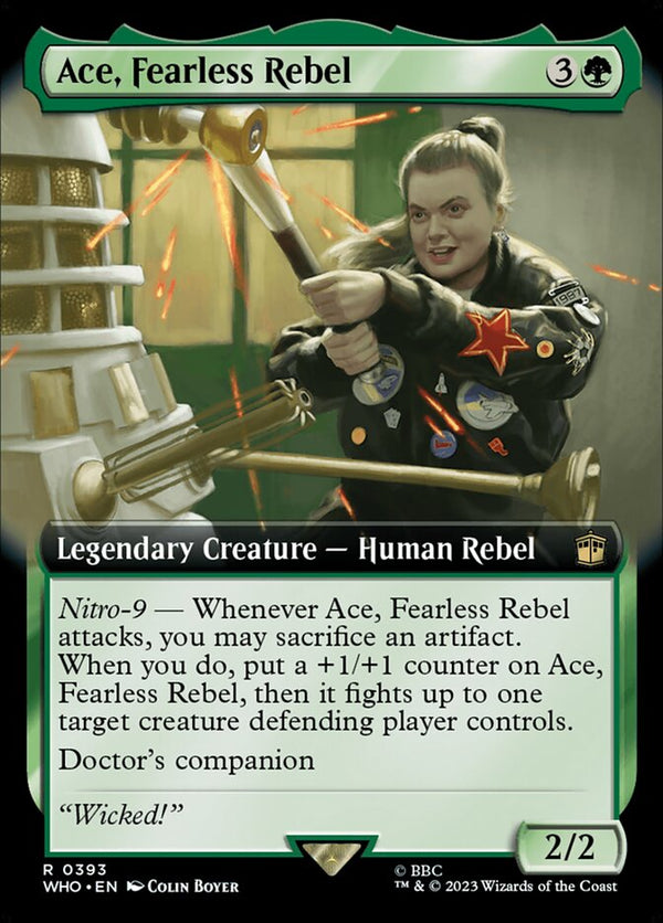 Ace, Fearless Rebel (Extended Art) - Magic: The Gathering