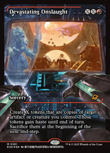 Devastating Onslaught (0361) (Showcase) - Magic: The Gathering