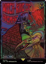 Witch-king of Angmar (Borderless Poster) (Serial Numbered) - Magic: The Gathering