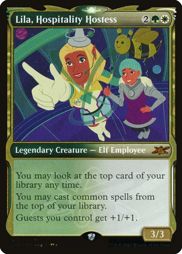 Lila, Hospitality Hostess (Showcase) (Galaxy Foil) - Magic: The Gathering