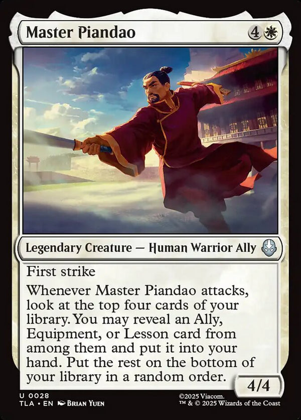 Master Piandao - Magic: The Gathering