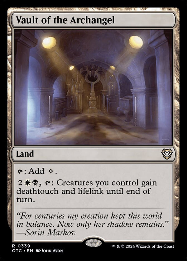 Vault of the Archangel - Magic: The Gathering