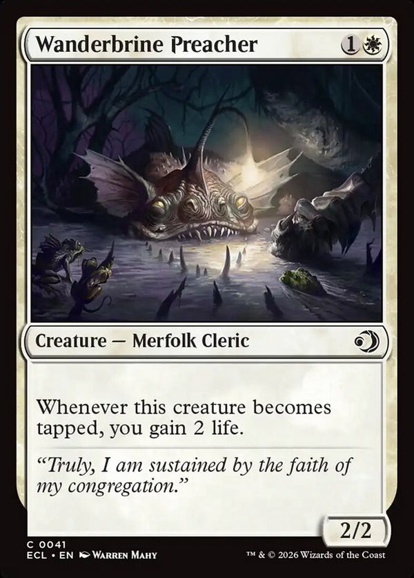 Wanderbrine Preacher - Magic: The Gathering