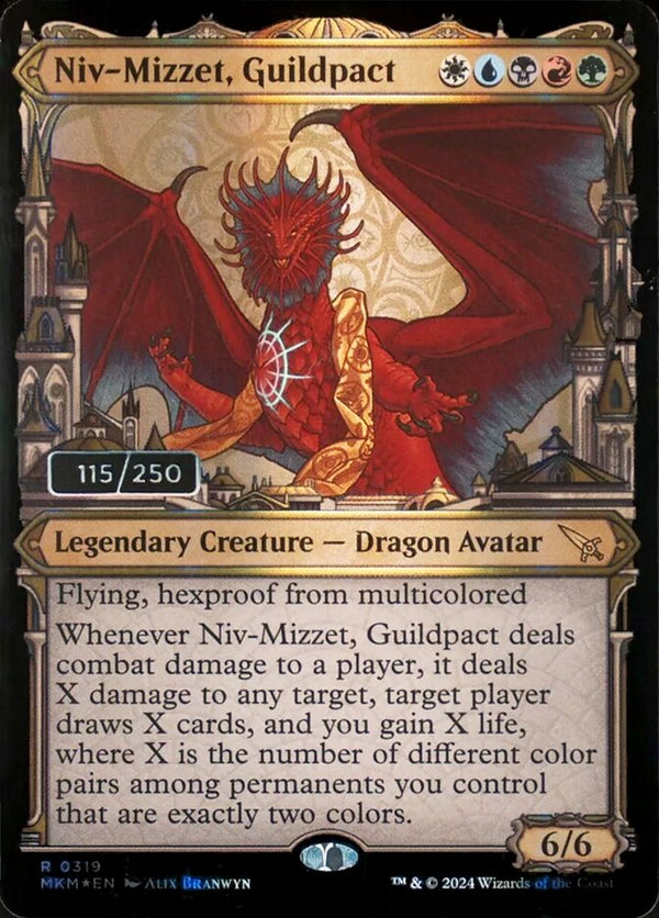 Niv-Mizzet, Guildpact (Serial Numbered) - Magic: The Gathering