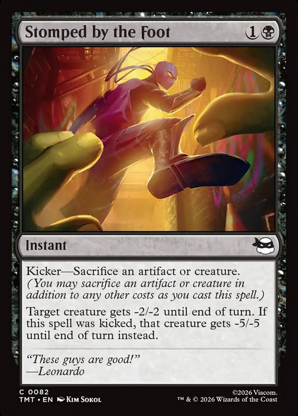 Stomped by the Foot - Magic: The Gathering