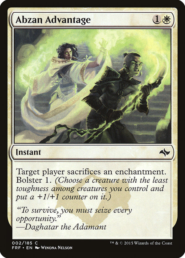 Abzan Advantage - Magic: The Gathering