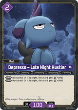Depresso - Late Night Hustler (SR) (EBP01-079SR) - Palworld