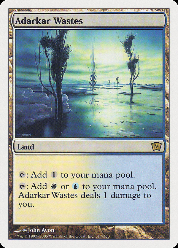 Adarkar Wastes - Magic: The Gathering