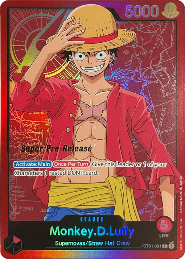 Monkey.D.Luffy (001) - One Piece Card Game