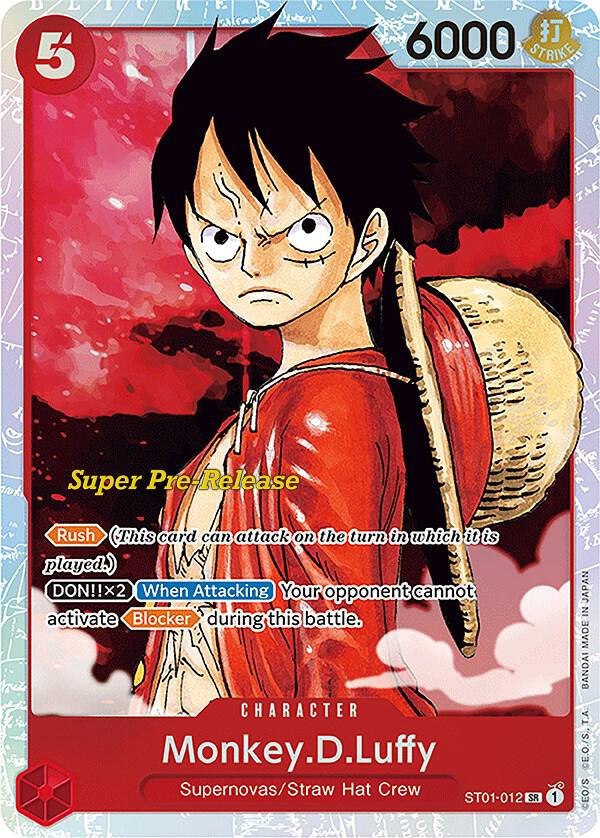Monkey.D.Luffy (012) - One Piece Card Game