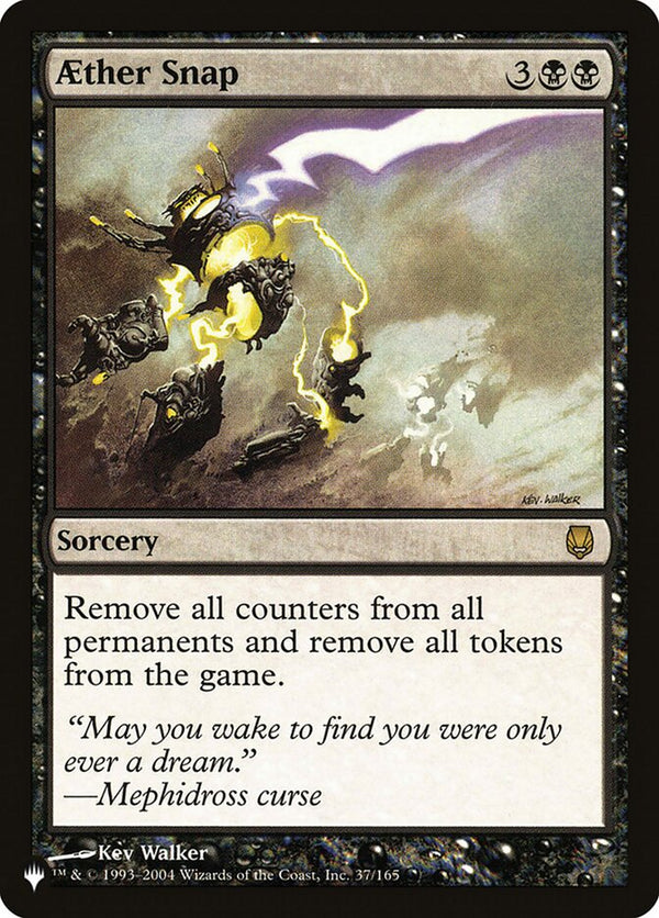 Aether Snap - Magic: The Gathering