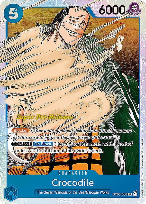 Crocodile (003) - One Piece Card Game