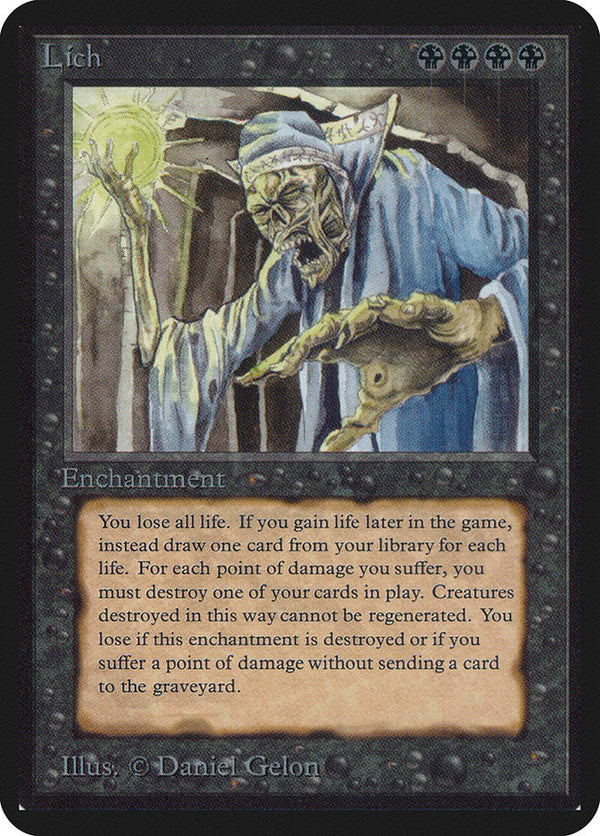Lich - Magic: The Gathering
