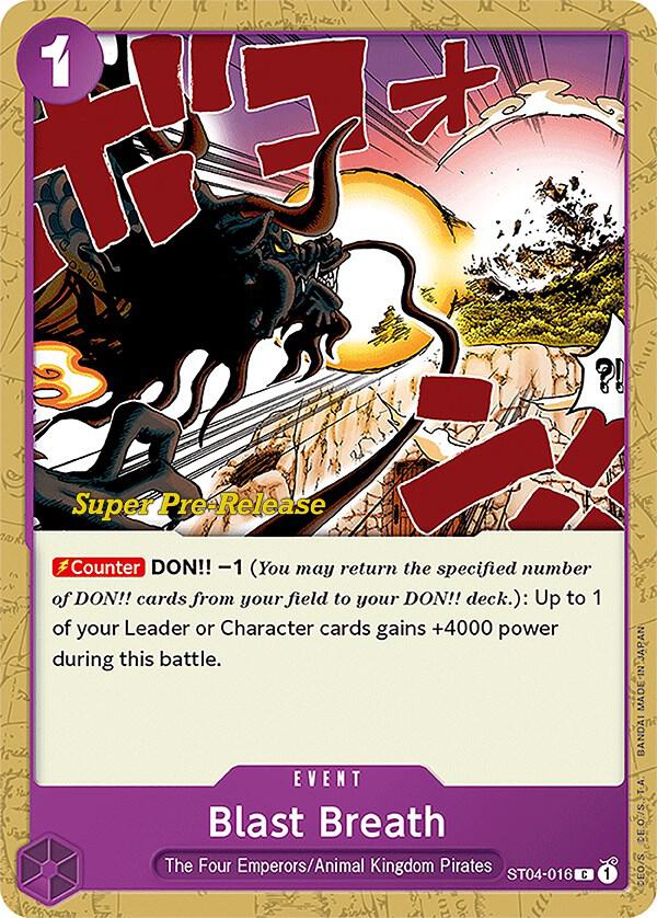Blast Breath - One Piece Card Game