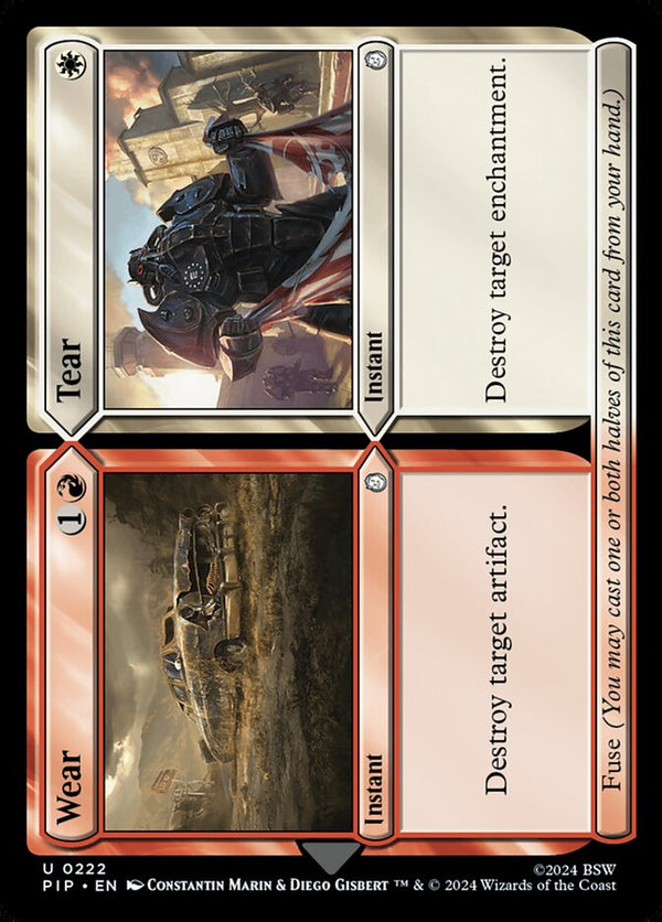Wear // Tear - Magic: The Gathering