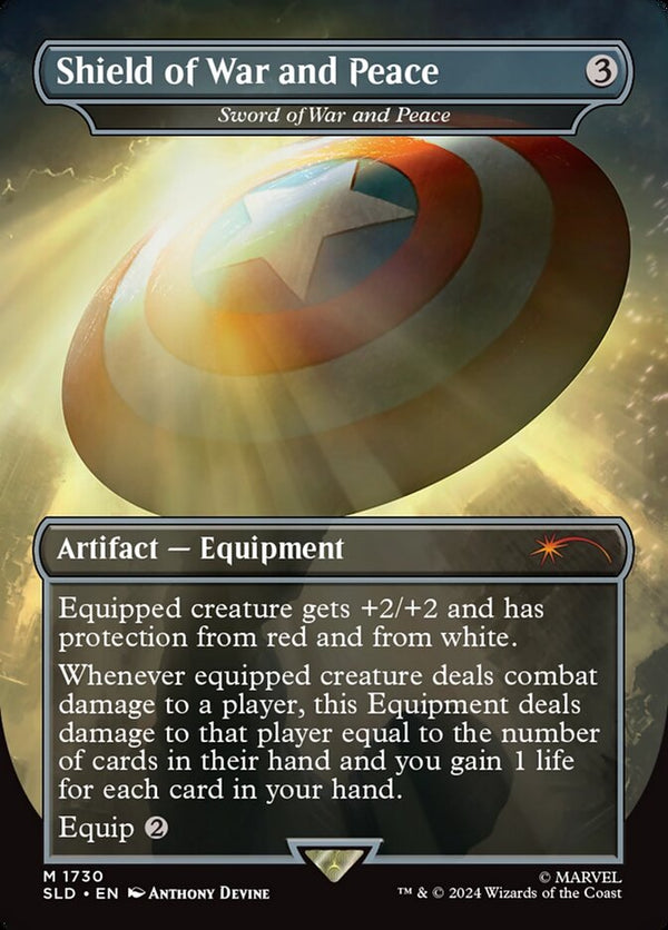 Shield of War and Peace - Sword of War and Peace - Magic: The Gathering