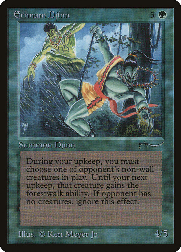 Erhnam Djinn - Magic: The Gathering
