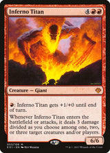 Inferno Titan - Magic: The Gathering