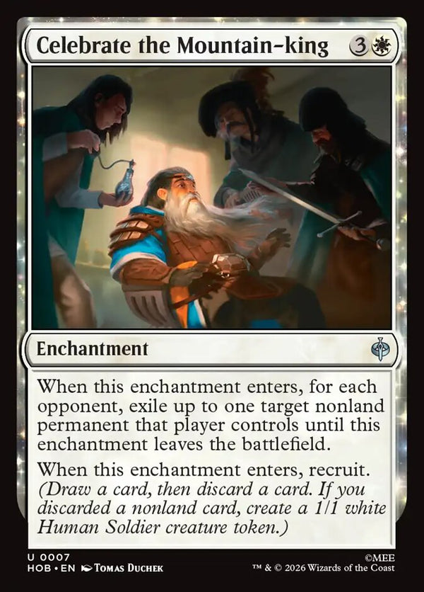 Celebrate the Mountain-king - Magic: The Gathering