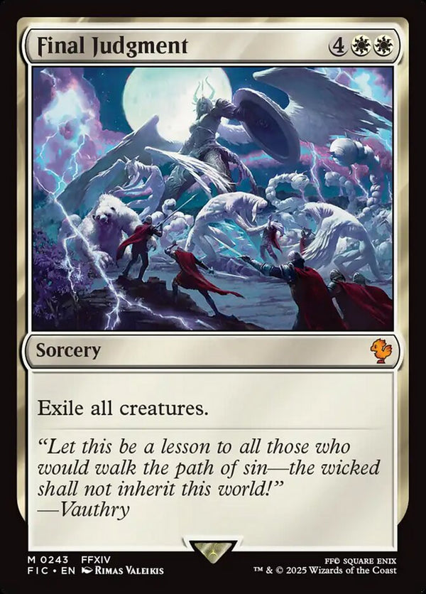 Final Judgment - Magic: The Gathering