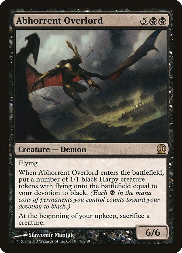 Abhorrent Overlord - Magic: The Gathering