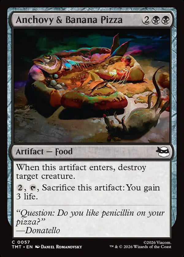 Anchovy & Banana Pizza - Magic: The Gathering