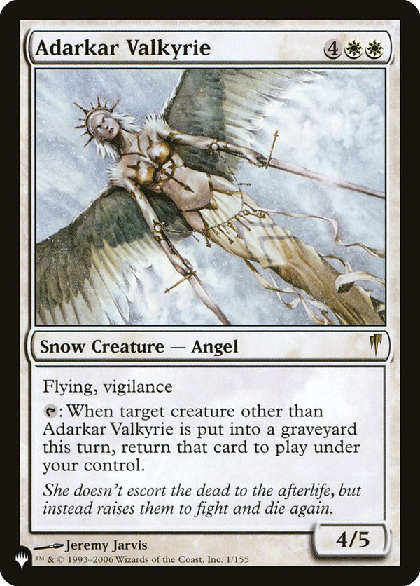 Adarkar Valkyrie - Magic: The Gathering