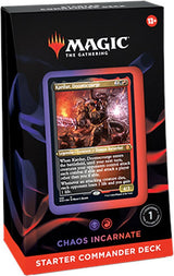 Starter Commander Deck - Chaos Incarnate - Magic: The Gathering