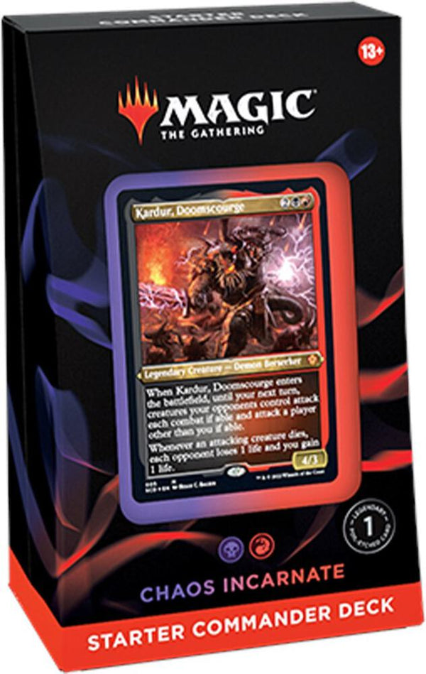 Starter Commander Deck - Chaos Incarnate - Magic: The Gathering