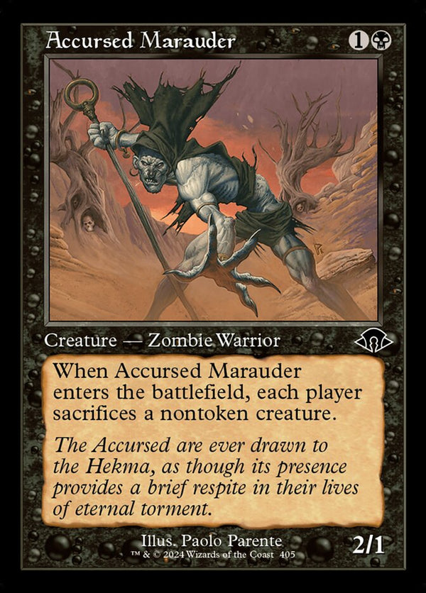 Accursed Marauder (Retro Frame) - Magic: The Gathering