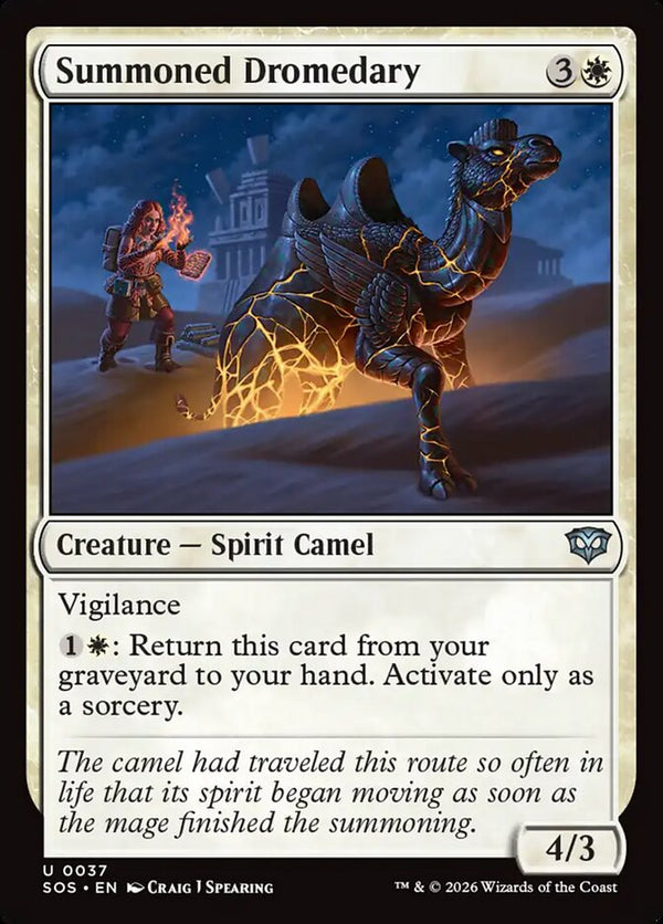 Summoned Dromedary - Magic: The Gathering