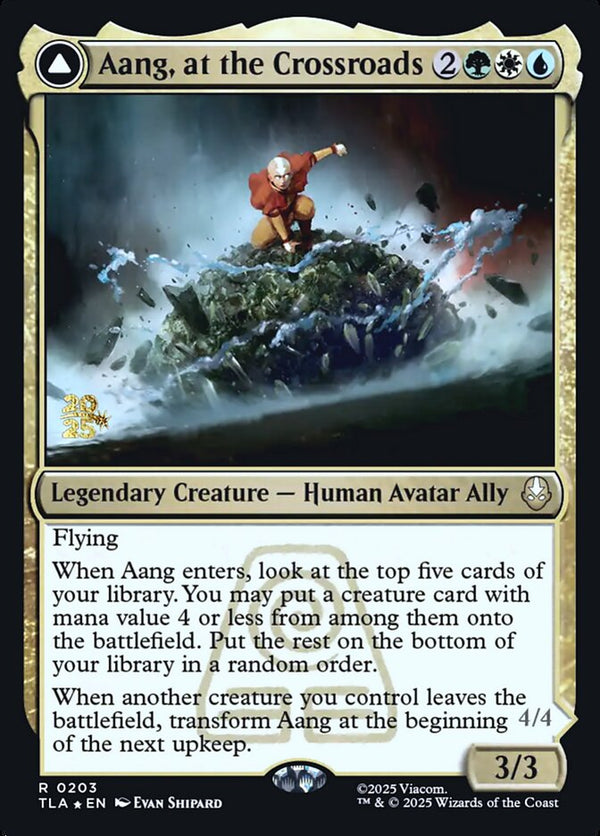 Aang, at the Crossroads - Magic: The Gathering