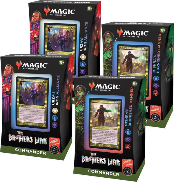 The Brothers' War - Commander Deck Display - Magic: The Gathering