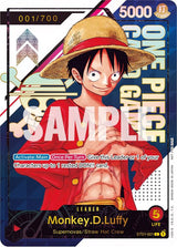 Monkey.D.Luffy - ST01-001 [Serial Number] - One Piece Card Game