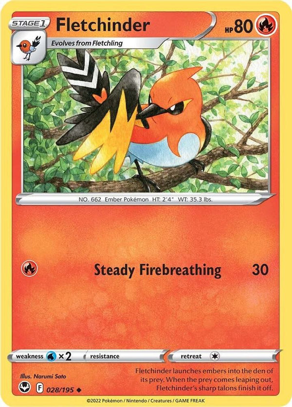Fletchinder - Pokémon