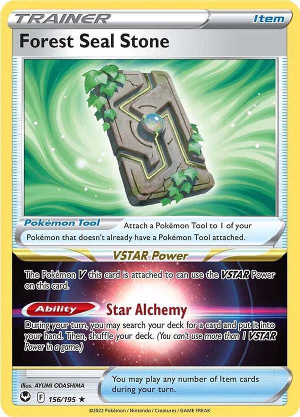 Forest Seal Stone - Pokémon