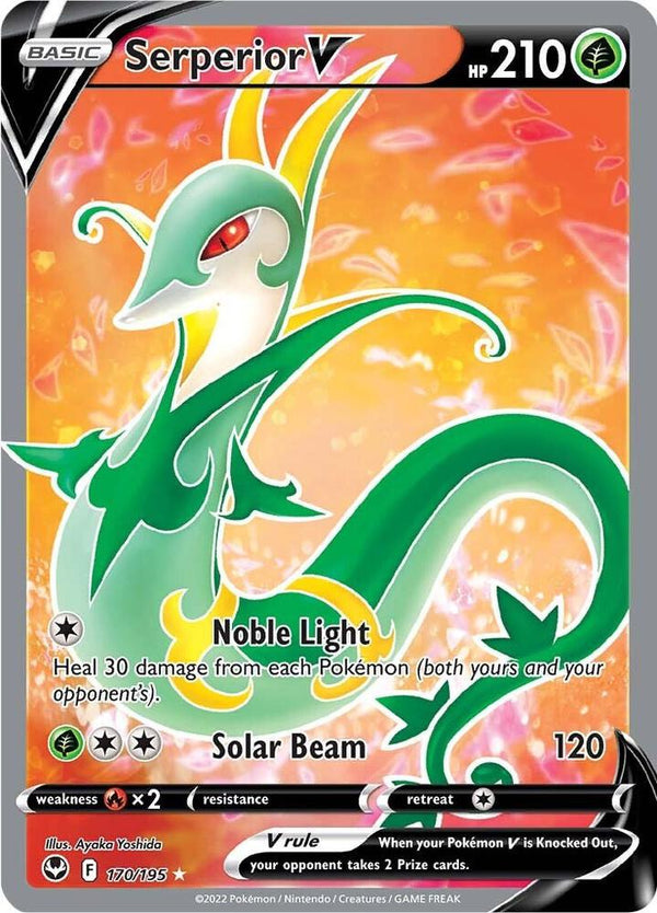 Serperior V (Full Art) - Pokémon