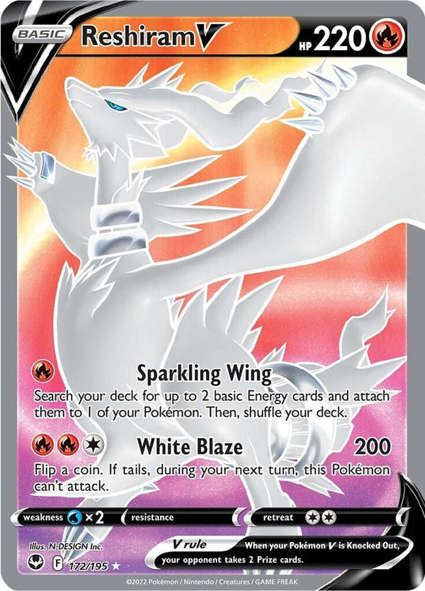 Reshiram V (Full Art) - Pokémon
