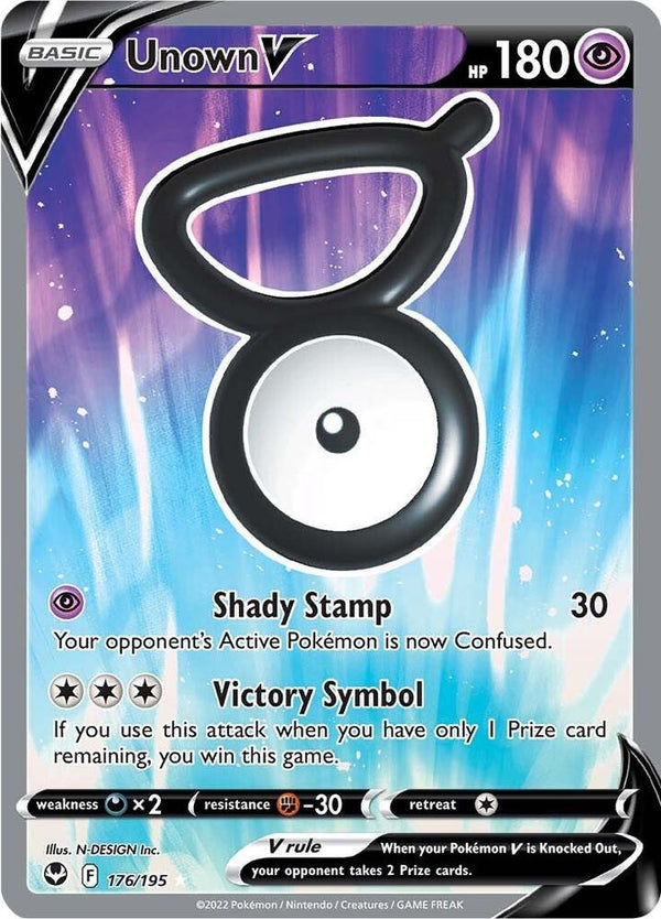 Unown V (Full Art) - Pokémon