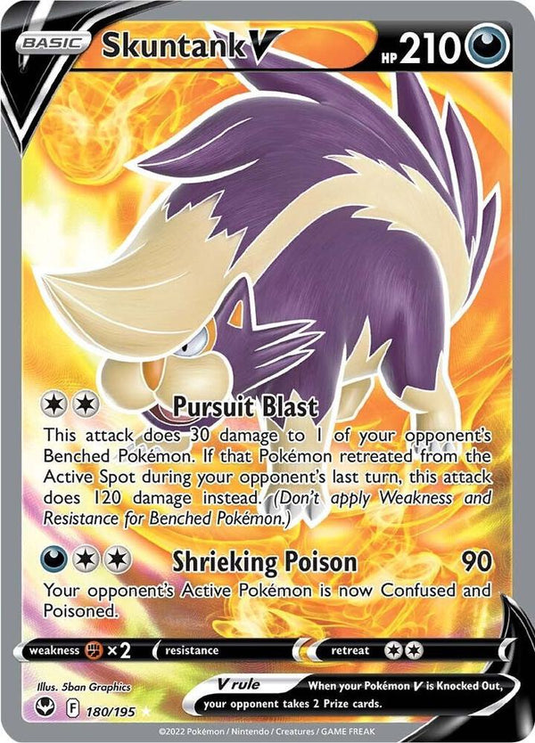 Skuntank V (Full Art) - Pokémon