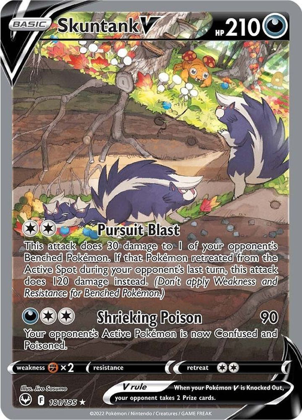 Skuntank V (Alternate Full Art) - Pokémon