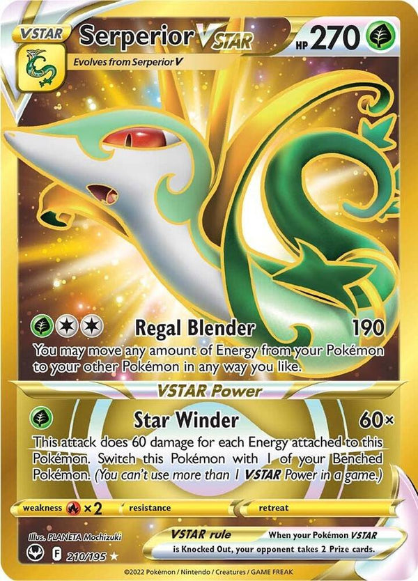 Serperior VSTAR (Secret) (210) - Pokémon